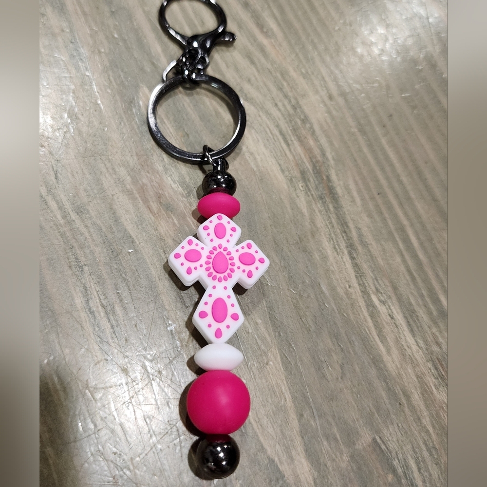 Cross Keychain